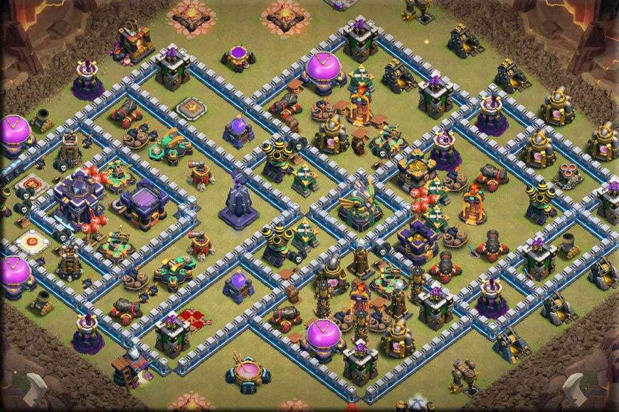 TH15 War Base Anti 3 Star Layout with Link #19