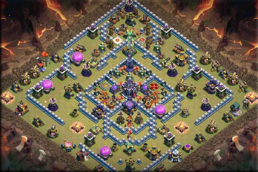TH15 War Base Anti Everything with Link #25