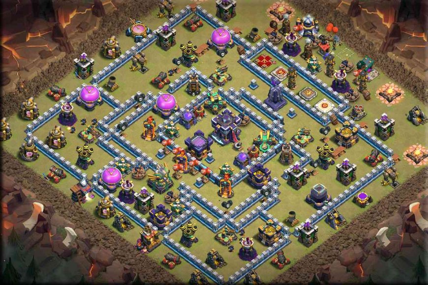TH15 War Base Anti 1 star 2022 Layout with Link #26