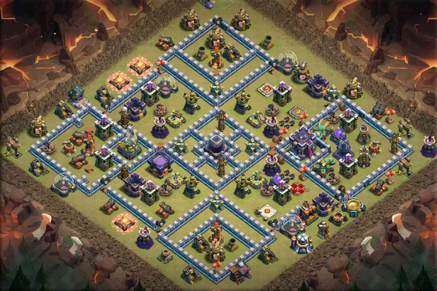 Town Hall 15 War Base with Link for CoC | Anti 3 Star