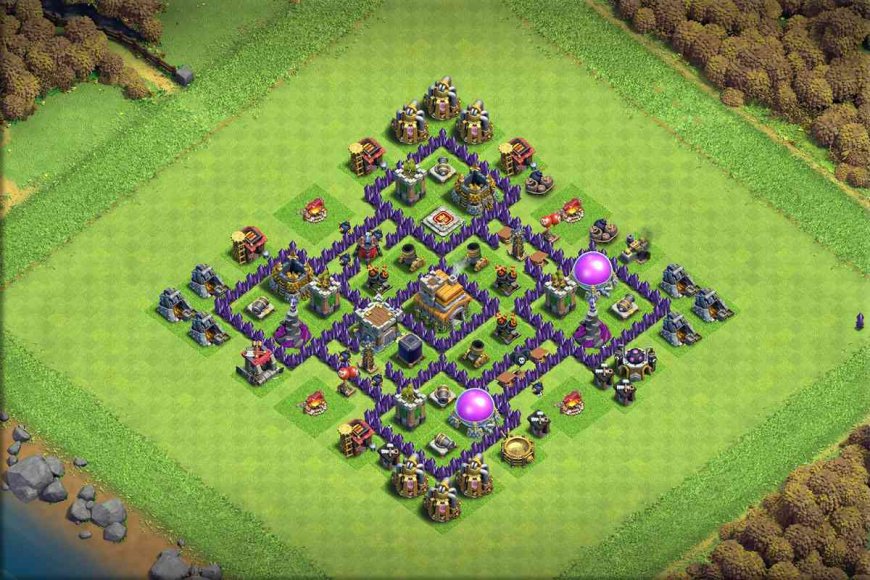 Best TH7 Trophy Pushing Army #6