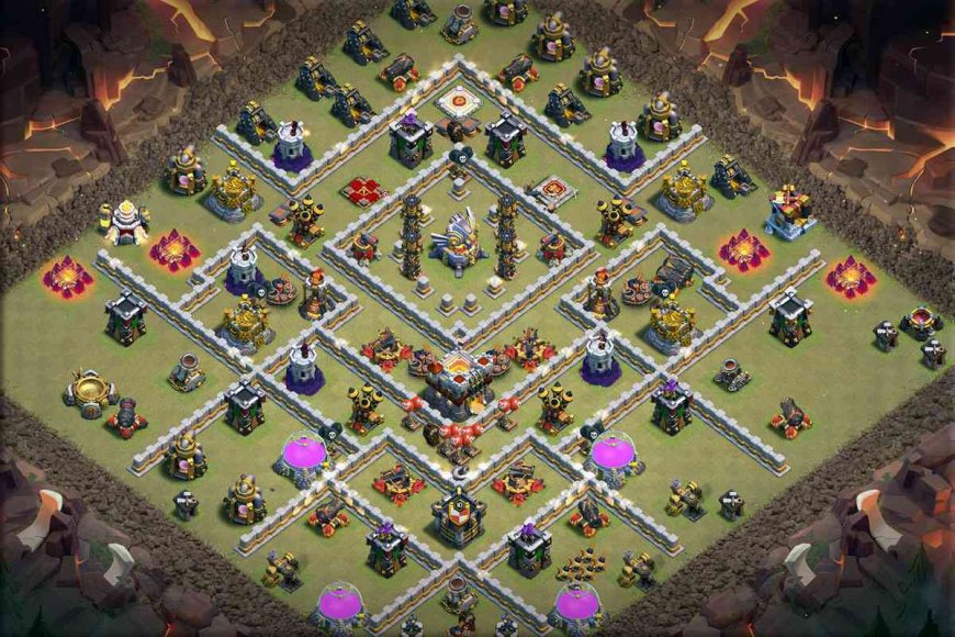 CoC TH11 War Legend League Base with Link | Anti 2 Star #54