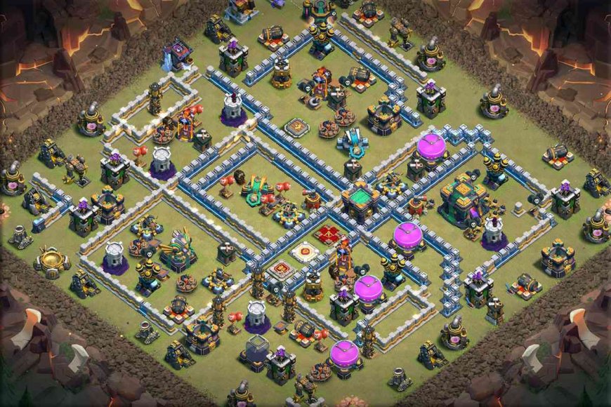 TH14 Anti 2 Star Base with Link for CoC #50