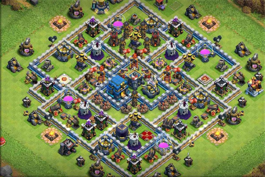 TH12 Trophy Base After Update  #12