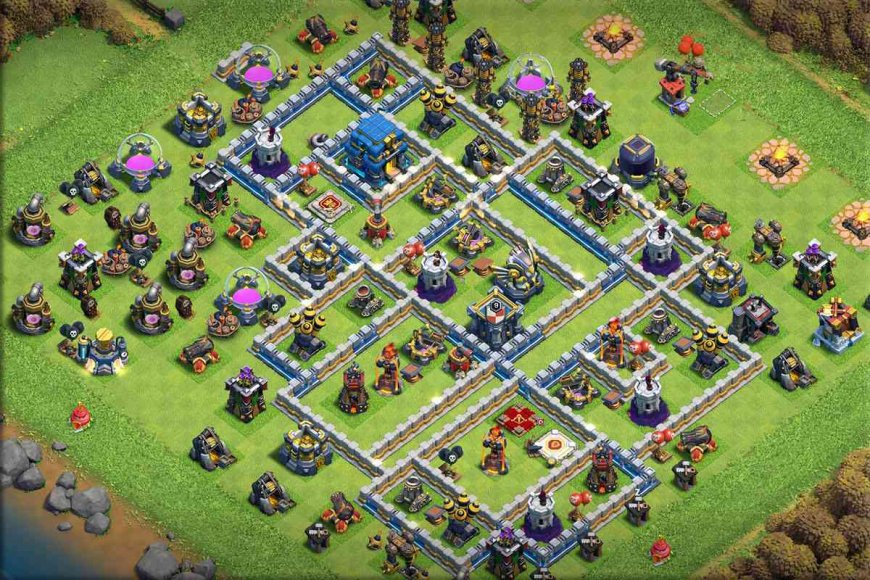 Top TH12 Trophy Base for Clash of Clans War