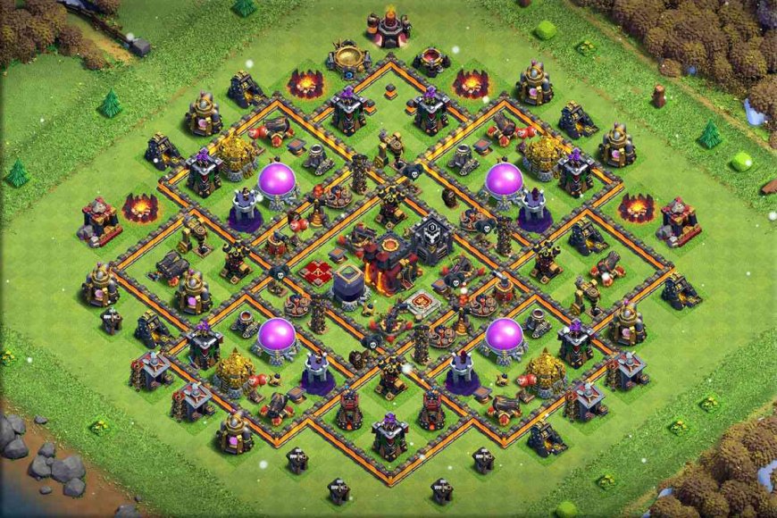 Best TH10 CoC Bases #16