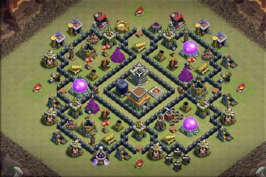 TH8 Clash Of Clans Base #19
