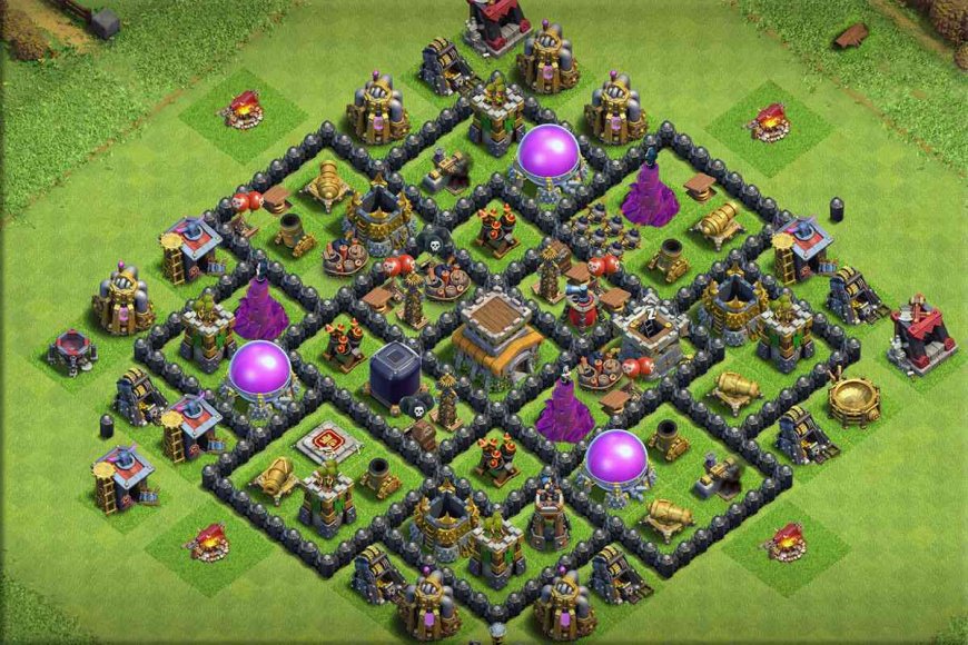 TH8 Loot Protection Base #16