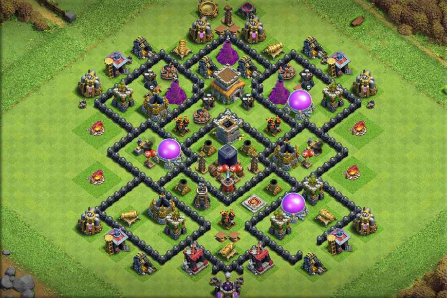 TH8 Farming Base with Link #24