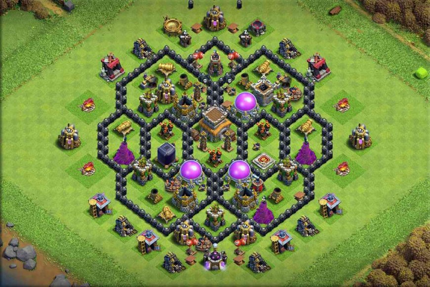 Best TH8 CoC Bases #16