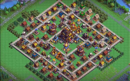 CoC Capital Peak Level 10 Base Layout #4