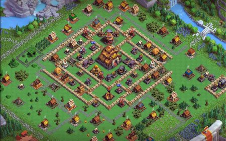 CoC Capital Peak Layout Level 7 #9