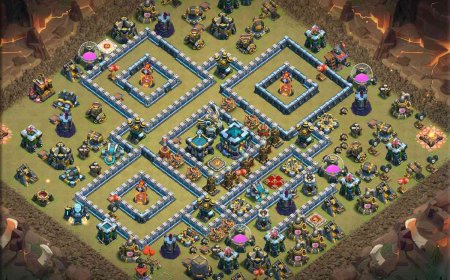 Best Clan War Base TH13 with Link #27
