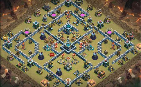 Best TH13 War Base Layout - Anti 2 Star #29