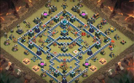 TH13 Anti 2 Star War Base with Link #32