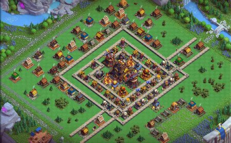 CoC Capital Hall Level 10 Base Layout #10