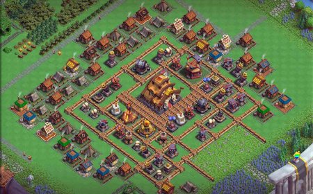 Capital Hall Level 7 Base Layout | Clan Capital #12