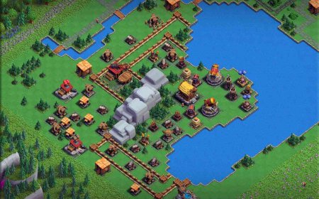 CoC Balloon Lagoon Layout Level 2 #4