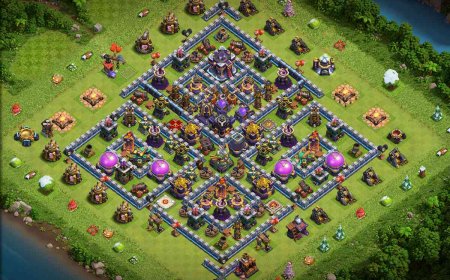 Best TH15 Farming Base Design for Defense