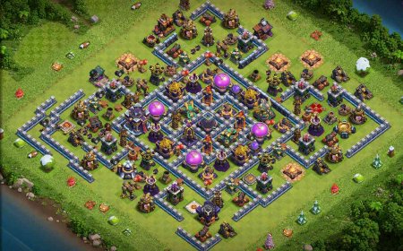 Powerful TH15 Farming Base Against Electro Dragons