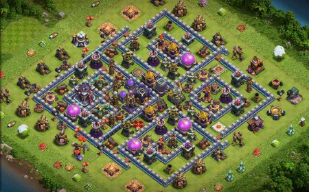Top Notch TH15 Farming Base for Resource Guarding