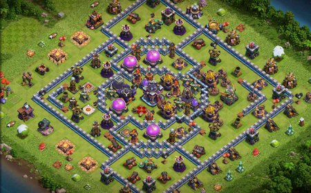Powerful Town Hall 15 Base with Link for CoC
