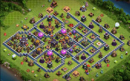 Reliable Town Hall 15 Farming Base for Resource Defense