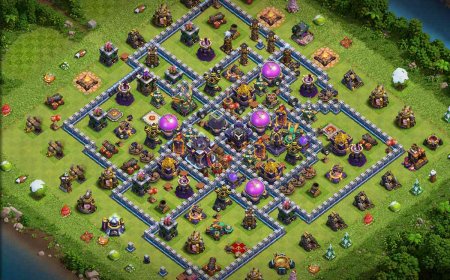 Anti Electro Dragon TH15 Base Layout - Anti 3 Stars