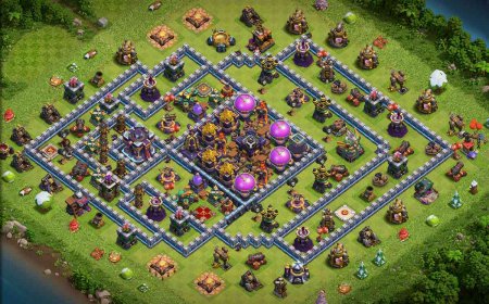Best TH15 Trophy Base New Update - Anti 2 Stars