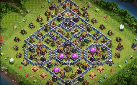 Best Town Hall 15 Trophy Base with Link - Anti 3 Stars