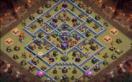 TH15 War Base with Link - Anti Everything #35