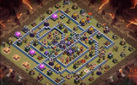 COC TH15 Anti 2 Star Base with Link #41