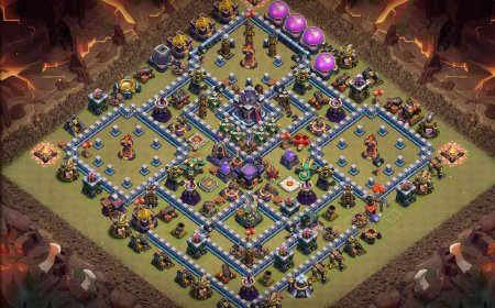 COC TH15 Anti 3 Star Base with Link #42