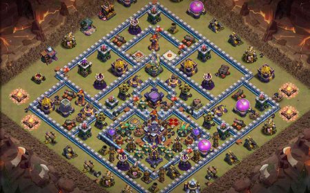 TH15 Defense Base - Anti 2 Star Layout with Link #43