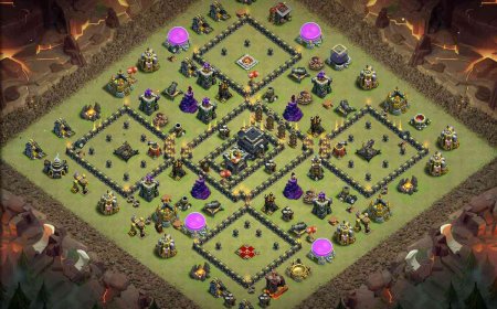 Ultimate COC TH9 Base Link: Anti 2 Star Dominate Clash of Clans