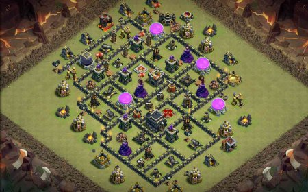 Best Town Hall 9 War Base Layout with Link #30