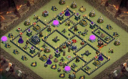 Latest Town Hall 9 Base War - Anti 3 Star