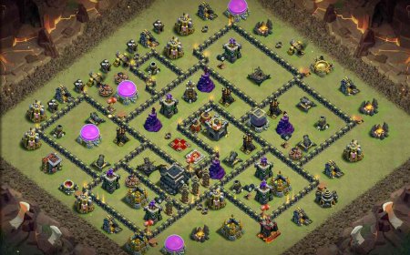 Pro Town Hall 9 War Base: Anti 3 Star | Clash of Clans