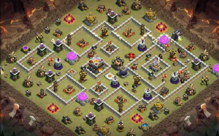 TH11 Anti Hog-Miner Base Layout with Link #58
