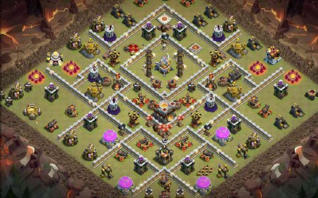 Town Hall 11 - Anti 1 Star Base Layout with Link #66