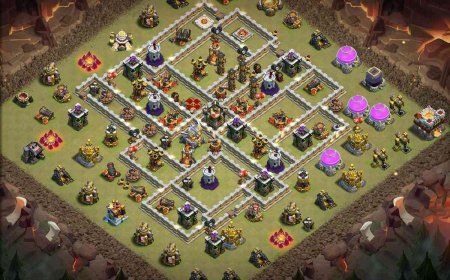 Town Hall 11 Anti Air Base - Anti 3 Star Layout #70