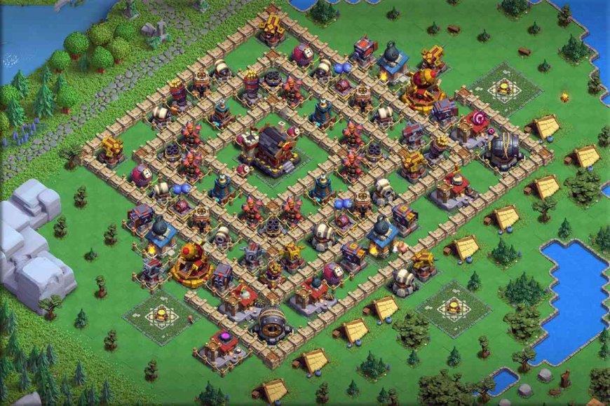 Barbarian Camp Level 5 Base Layout June 2024 2024