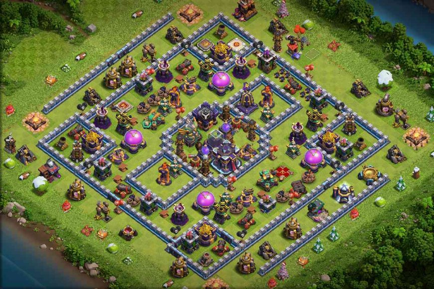 TH15 Farming Base Layout with Link for COC 2023 #2