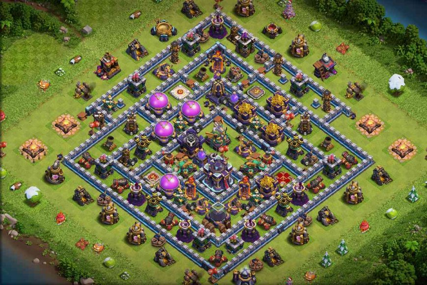 Best TH15 Farming Base Layout with Link for Clash of Clans 2023 #7