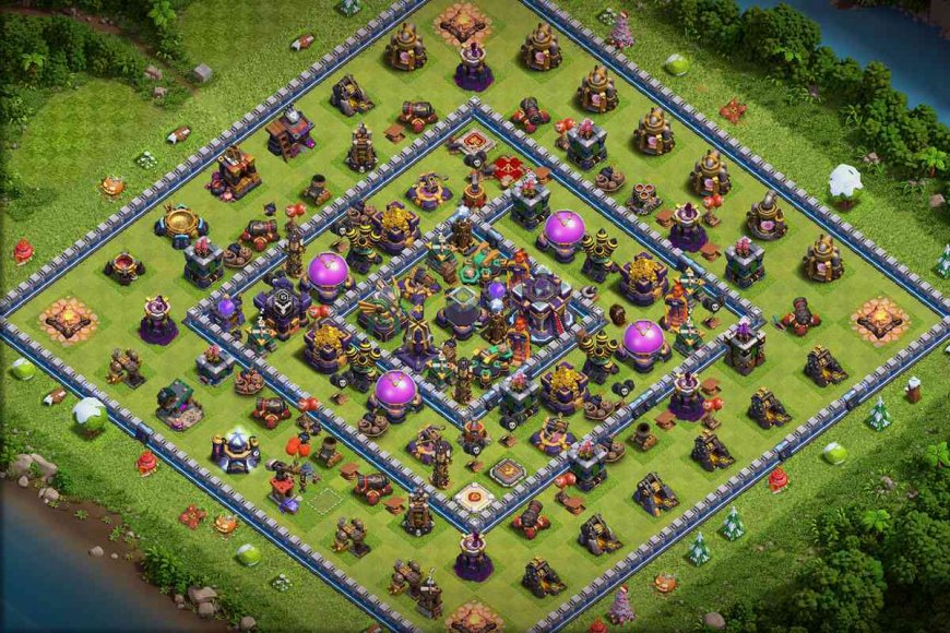 TH15 Base Layout with Link - Farming Layouts for COC 2023 #22