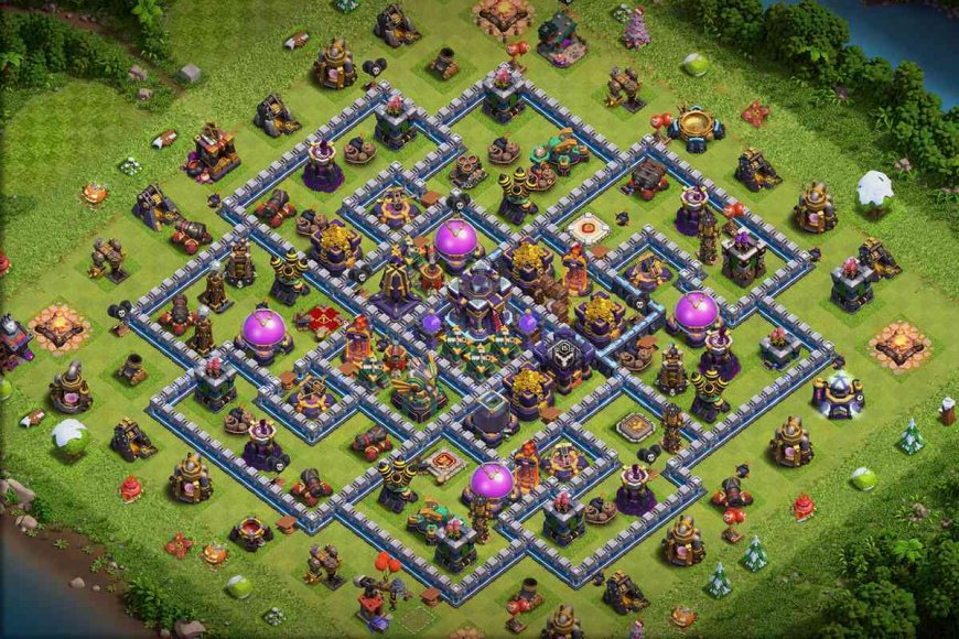 Powerful TH15 Trophy Base - CoC Anti 2 Stars