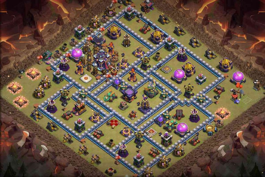 Town Hall 15 Anti 3 Star Base with Link 2023 #39