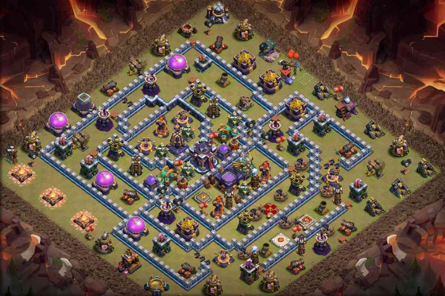 COC TH15 Anti 2 Star Base with Link 2023 #41