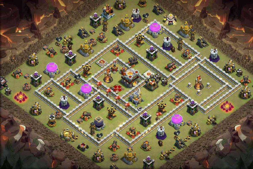 Top TH11 - Anti Witch Base Layout | Clash of Clans 2023