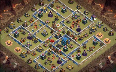 Latest TH12 - Anti 3 Star War Base with 1 Barracks #53